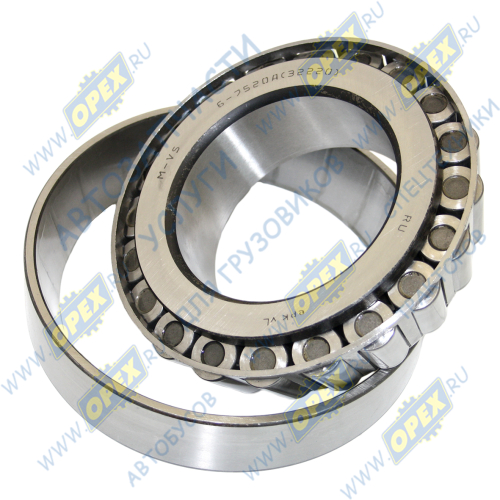 6-7520A Подшипник 100x180x49 ролик.радиал.конич. 1-ряд. IVECO EuroStar LD 190 E 38 P 93'-02 '8460.41L TCA 276Kv / 375Ls 9500Sm3 Diesel Truck c Flatbed / Chass; задней/МАЗ/ Волжский Стандарт2